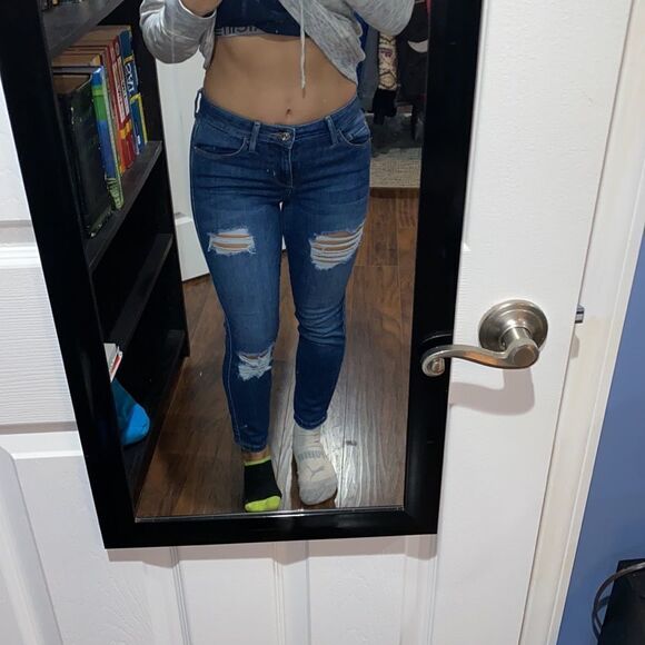 Guess Sexy Curve Skinny Jeans Mid-Rise 25” - Picture 1 of 8